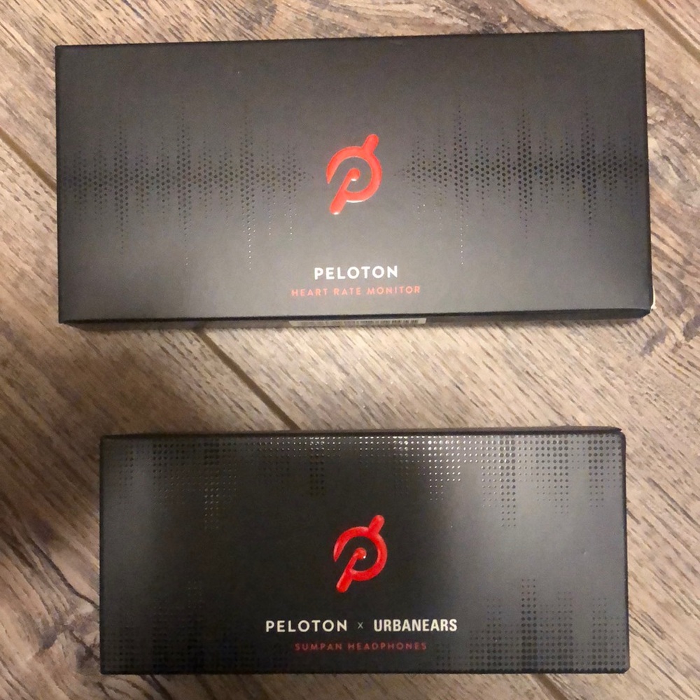 **NEW IN BOX** Peloton Heart Rate Monitor & Headphones